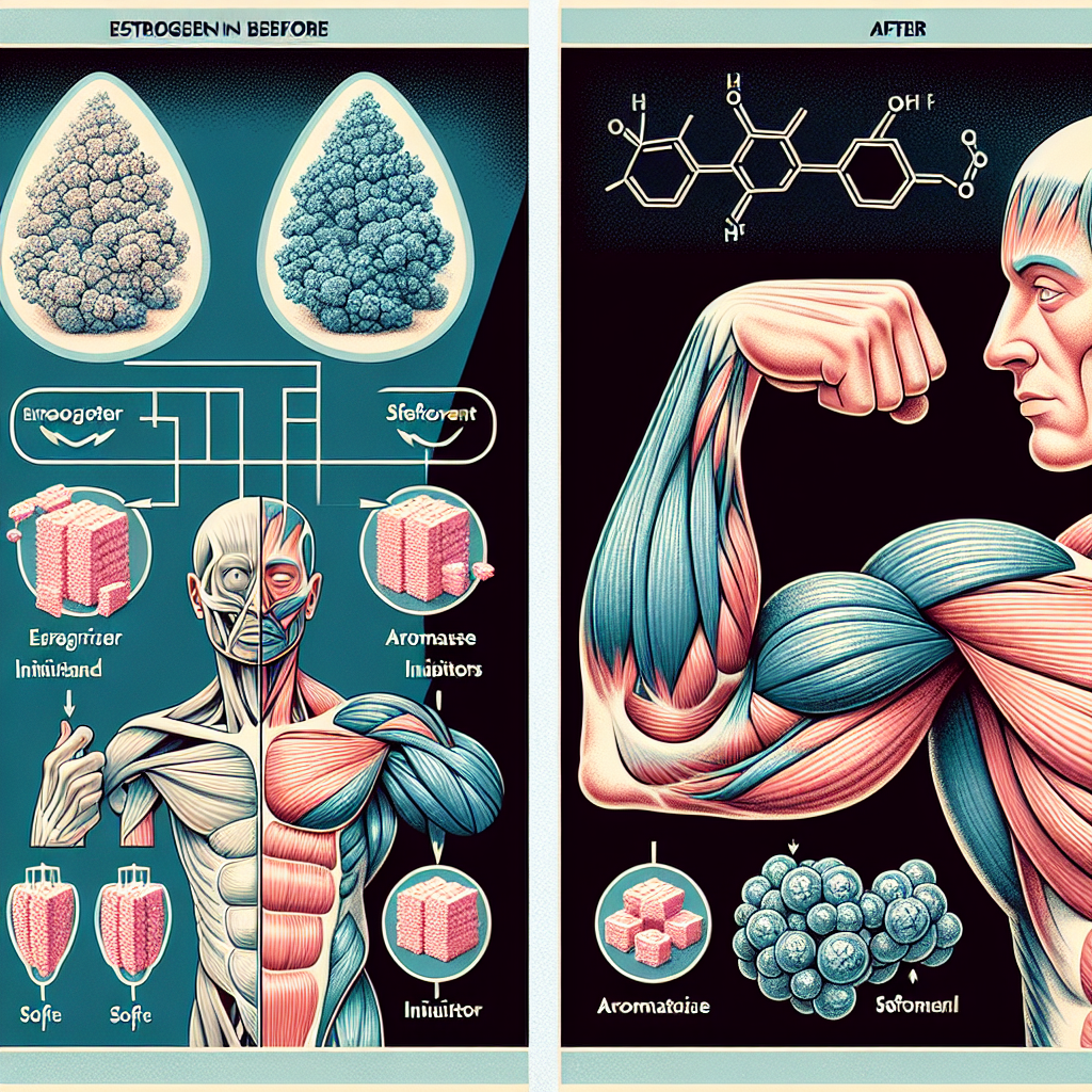 Verbesserung der Muskelhärte durch den Einsatz von Östrogenblockern (Aromatasehemmern)