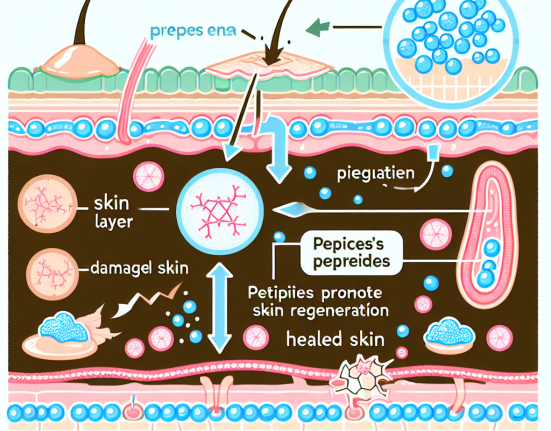 Wie Peptide die Hautregeneration fördern können