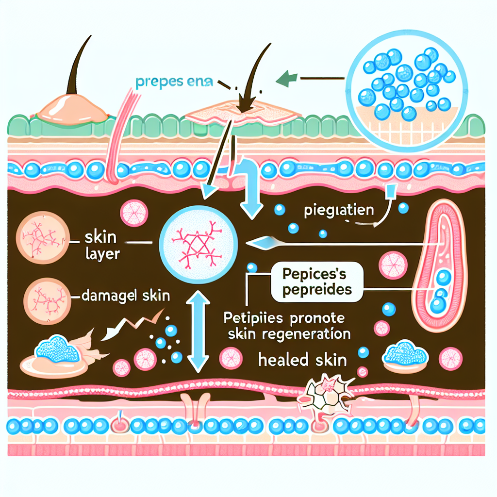 Wie Peptide die Hautregeneration fördern können