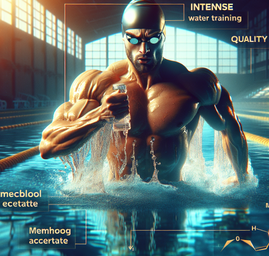 Schwimmtraining und Methanolonacetat: Qualitätsmasse bei intensivem Wassertraining
