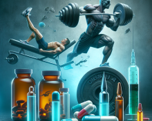 Kraftsport und Ausdauersport kombinieren unter Einnahme von Nandrolon