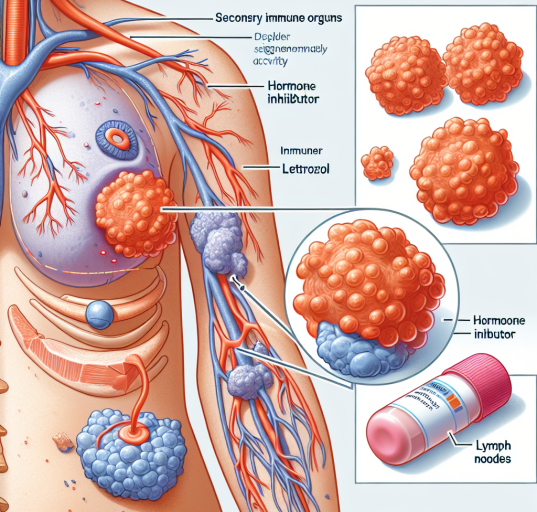 Einfluss auf Lymphknotenaktivität: Sekundäre Immunorgane unter Letrozol
