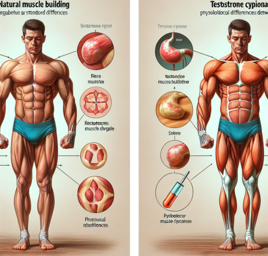 Natürlicher Muskelaufbau vs. Steroidzyklus mit Testosteron cypionat: Ein Vergleich